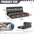 thumbnail image 7 of Uorisanigo RV Dinette Cushion Covers, Soft Running Horse Aztec Camper Cushion Slipcovers for Dinette Booth Seats, Replacement Sofa Camper Cushion Cover(1 Backrest & 1 Bench Covers), 7 of 7