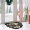 thumbnail image 2 of CURLYOOT Vintage Bear Woodland Half Round Door Mat 40'' x 63'', Indoor Outdoor Entrance Rug, Semi Circular Area Rug, Non Slip Washable Absorbent Doormat, Laundry Room Rug, 2 of 7