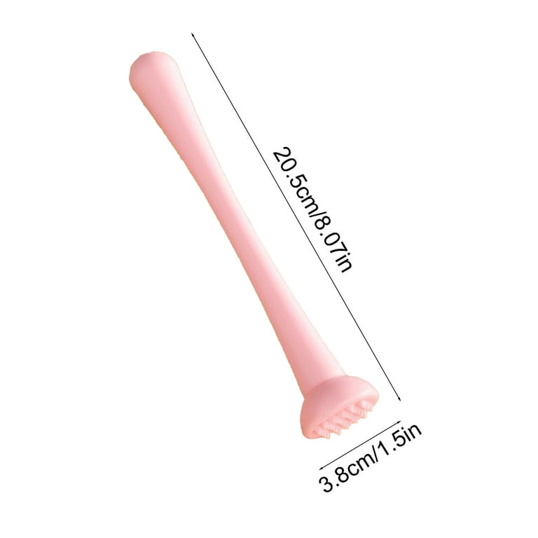 Beautynvta 8'' Plastic Crushed Ice Hammer Stirring Stick Cocktail Pounding  Popsicle Lemon Hammer Mint Crushing Stick Home or Bar Homemade Beverage  Tool