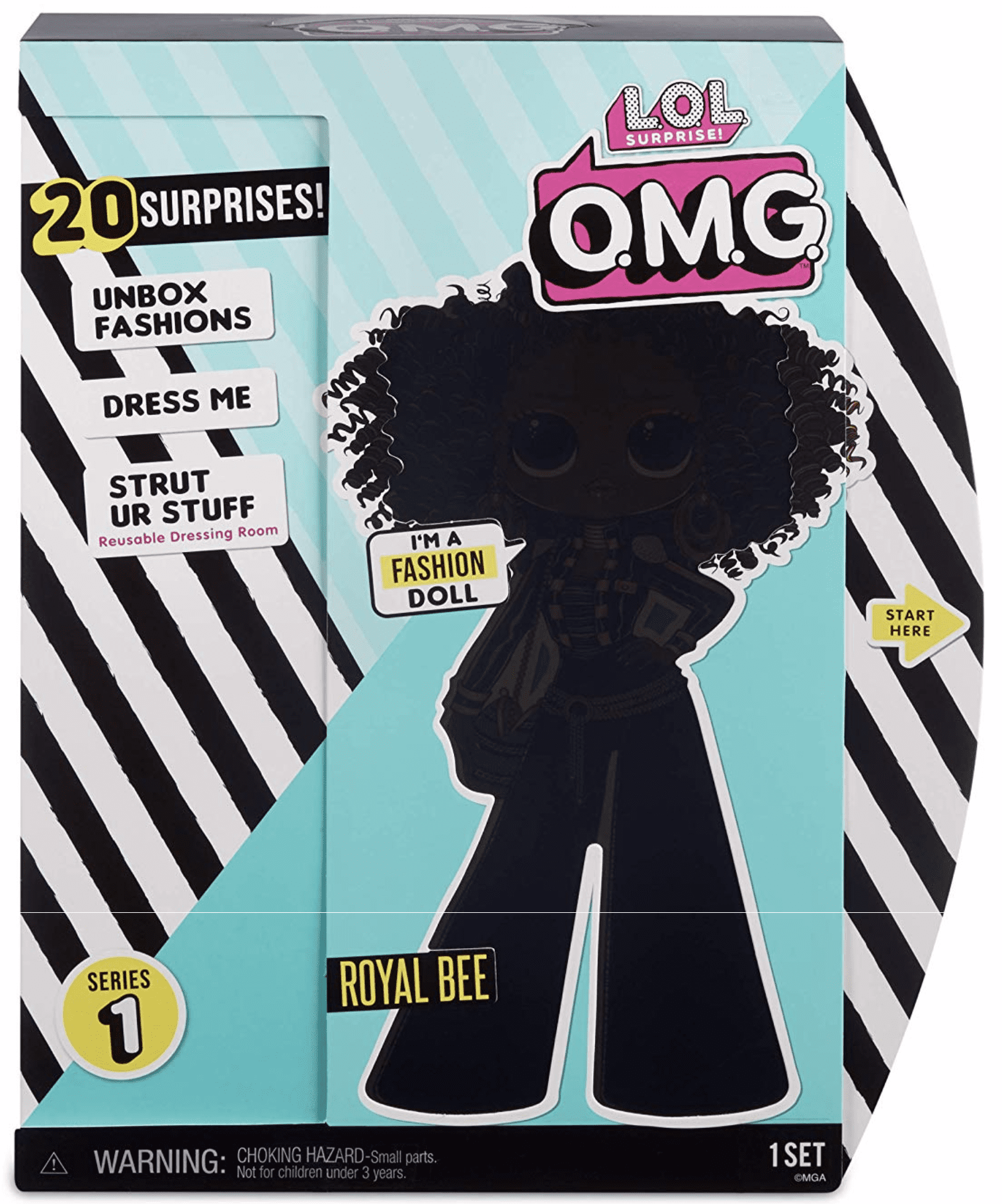 omg royal bee fashion doll