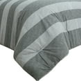 thumbnail image 2 of Twin XL Comforter Set, Herringbone Wide Striped Soft, Breathable, 2 of 7