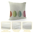thumbnail image 4 of Wuche  Easter Bunny Egg Lumbar Throw Pillow Cover, Rabbit Spring Cushion Case Decoration for Sofa Couch, 4 of 5