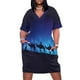 thumbnail image 1 of The Star of Belén & Three Wisemen-vestido holgado con bolsillos para mujer traje de verano, 1 of 6