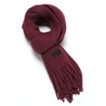 thumbnail image 6 of Wide Knit Ribbed Scarf, 6 of 6