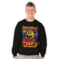 thumbnail image 5 of Airbrushed PACMAN Game Runnin Wild Sweatshirt for Men or Women Brisco Brands S, 5 of 6