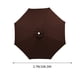 thumbnail image 3 of Xihbxyly Tela para Sombrilla, Funda Impermeable de Repuesto, Fácil de Instalar, para Exteriores, Patio, Jardín o Terraza, 21 Colores Disponibles, Ajuste Universal para Sombrillas de 6/8 Varillas., 3 of 6