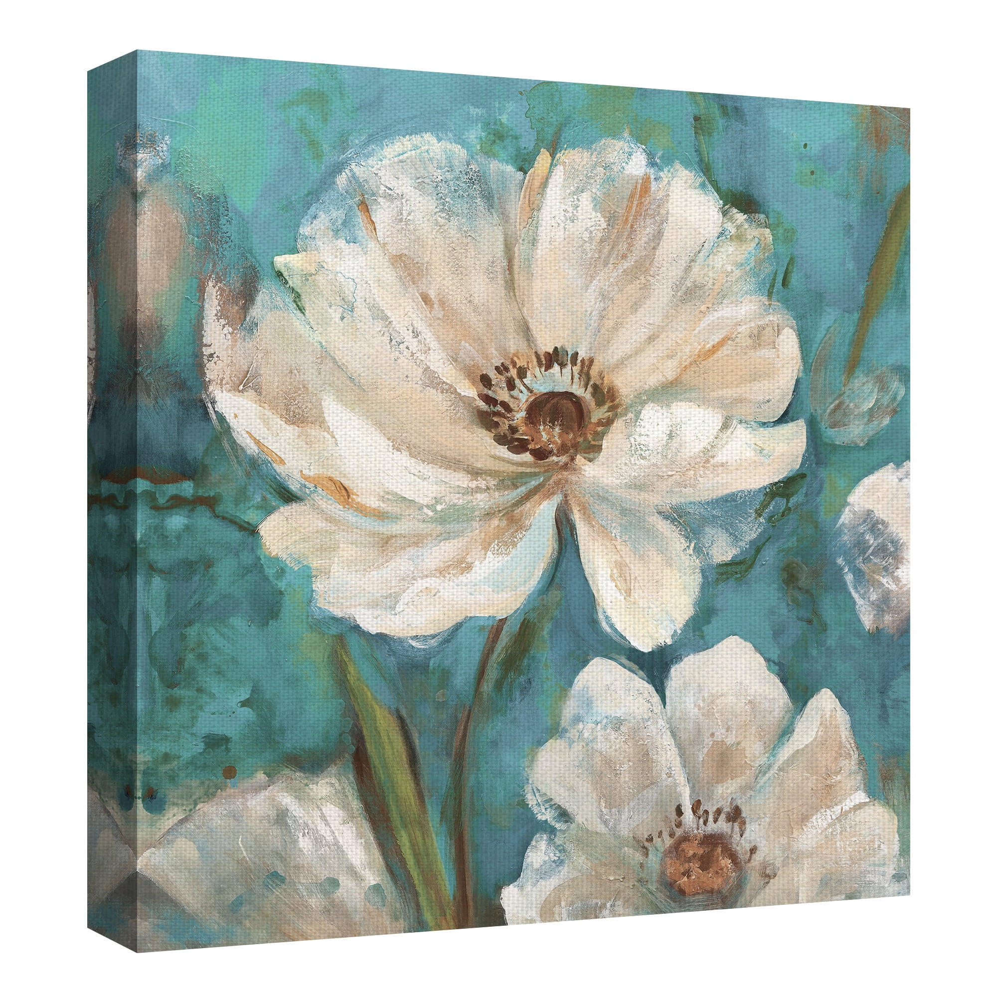 Masterpiece Art Gallery Bellissimo Square II Soft Anemone By Sandy Doonan Canvas Art Print 30" x 30"