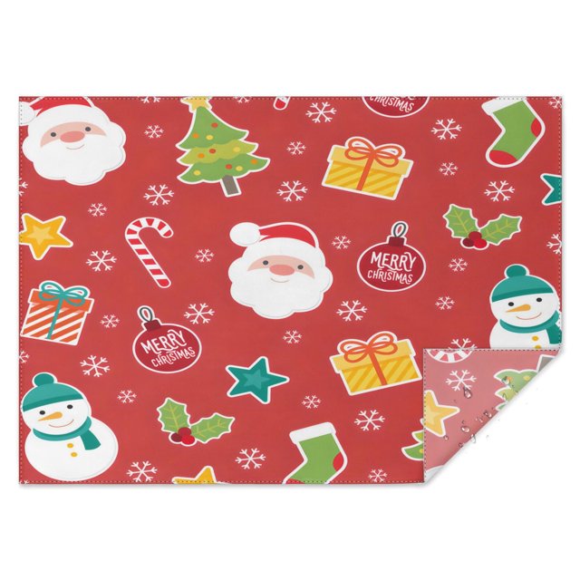 Merry Christmas Tablecloth Waterproof Spillproof Tablecolths Table Covers Colorful Balls Pine Trees Snowflake Table Cover for Party Picnic Dinner Decor Rectangle,60x84inches