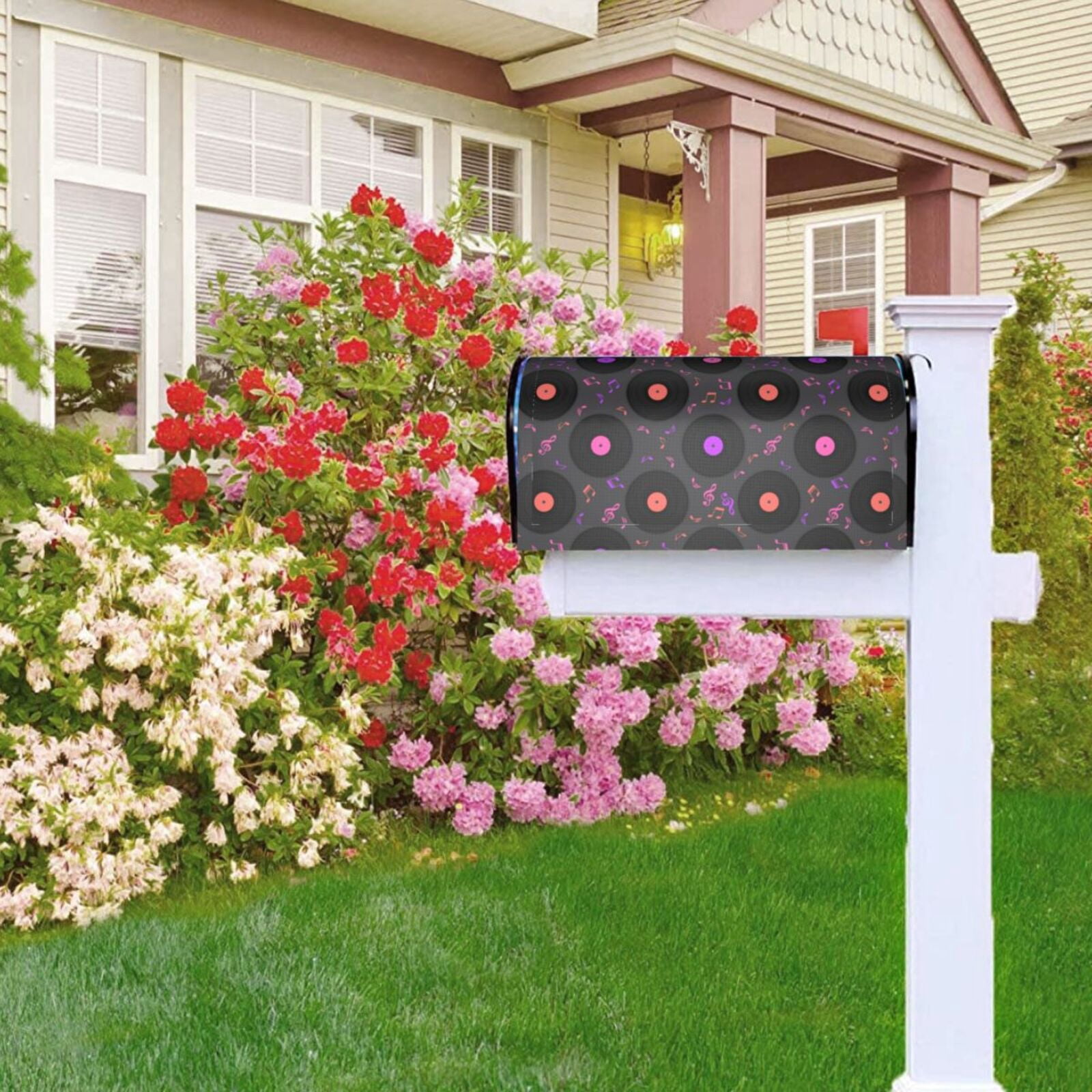 Kdxio Magnetic Mailbox Cover 21x18 in Mailbox Cover Outdoor Decoration Holiday Mailbox Covers for Home Garden Yard-21x18 in