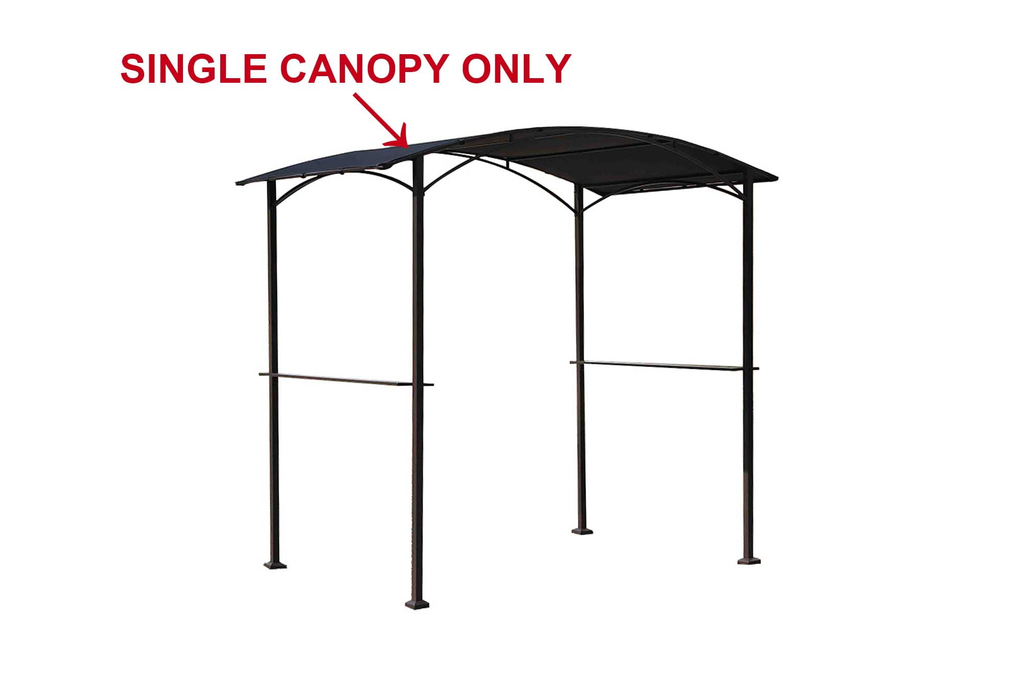 Sunjoy Replacement Canopy for LGG004PSTD Easy set up soft grill