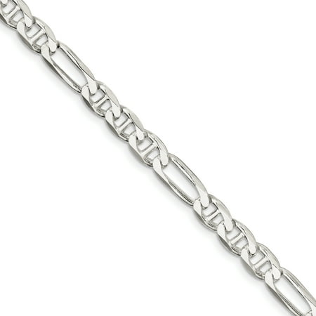 Sterling Silver 7 5mm Figaro Anchor Chain Weight 17 33 Grams Length 9 Inches Walmart Canada