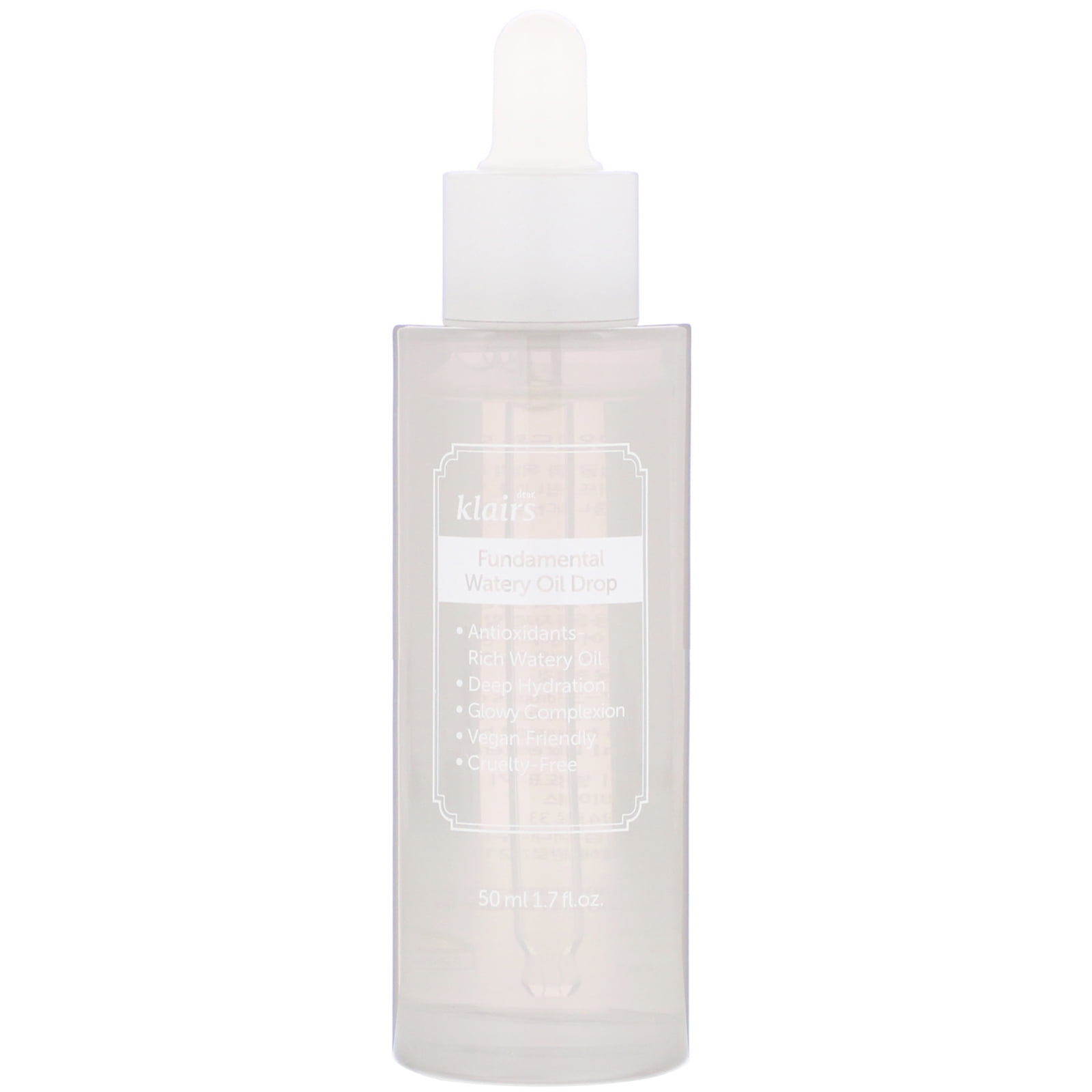 Klairs - Dear, Klairs K-Beauty Skincare, Fundamental Watery Oil Drop, 1 ...