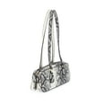 thumbnail image 3 of Scoop Women's Faux Snakeskin Small East West Shoulder Bag, 3 of 4