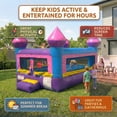 thumbnail image 5 of Pogo Crossover Inflatable Bounce House Toddler Jumper Indoor/Outdoor - Pink, 5 of 8