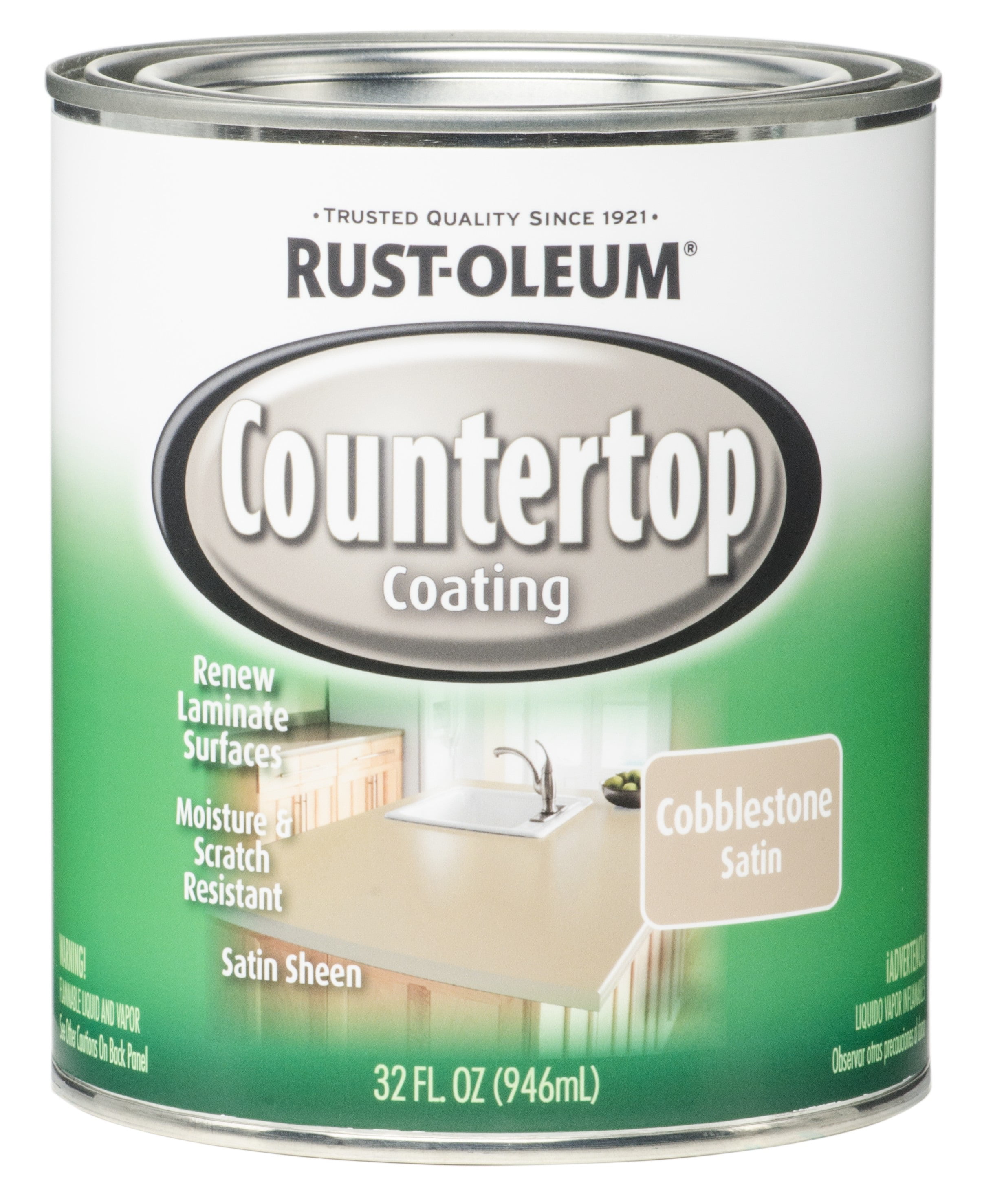 Rust Oleum Specialty Countertop Coating Cobblestone Quart