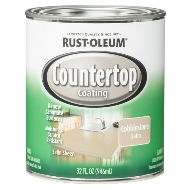 RustOleum Specialty Countertop Coating Cobblestone, Quart Walmart