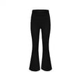 thumbnail image 3 of EnJoCho Girls Cotton Leggings Toddler Without Ankles Stretchy Pants Basic Baby Style Comfortable Stretch Pants Leggings for Girls 5-14 Years Old, 3 of 9