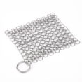 thumbnail image 4 of Spro de limpieza de bandejas de acero inoxidable de acero inoxidable de limpieza de hierro fundido (4 pulgadas cuadradas), 4 of 9