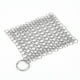 thumbnail image 5 of Utensilios Removedor Óxido Raspador Cepillo Limpieza Metal Limpiador Hierro Fundido Con Anillo Acero Inoxidable para Plancha Sartén Horno Holandés, 5 of 9
