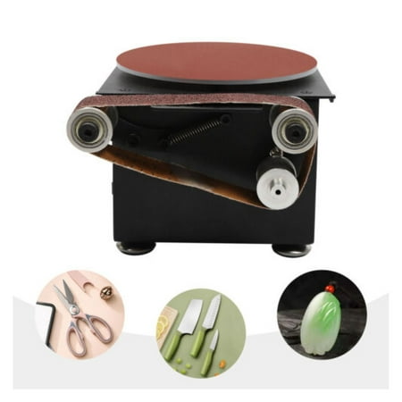 

ChicCrest Mini Belt Disc Sander 6-Inch Sanding Disc & 1.2 x 15 Inch Sanding Belts for Wood
