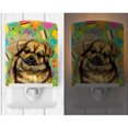 thumbnail image 2 of Caroline's Treasures LH9439CNL Tibetan Spaniel Easter Eggtravaganza Ceramic Night Light, 6x4x3", multicolor, 2 of 2