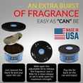 thumbnail image 4 of Scent Bomb Hawaiian Blue Organic Spill-Proof Air Freshener Cans – Natural Odor Eliminator for Car, Home, and Bathroom – Long-Lasting, Non-Toxic, Fresh Scent – Ideal for Any Room or Vehicle - 4 Pack, 4 of 6