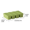 thumbnail image 2 of Ohufall Large Capacity Long Ice Mold Press Type With Lid Household Refrigerator Ice Storage Maker, 2 of 4