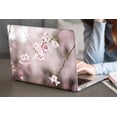 thumbnail image 3 of KSK KAISHEK Compatible MacBook Air 13" Case 2010/2013/2014-2017 Released Model A1369 A1466, Plastic Hard Shell Case Cover, Flower 0542, 3 of 5