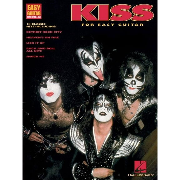 Kiss for Easy Guitar (Paperback)