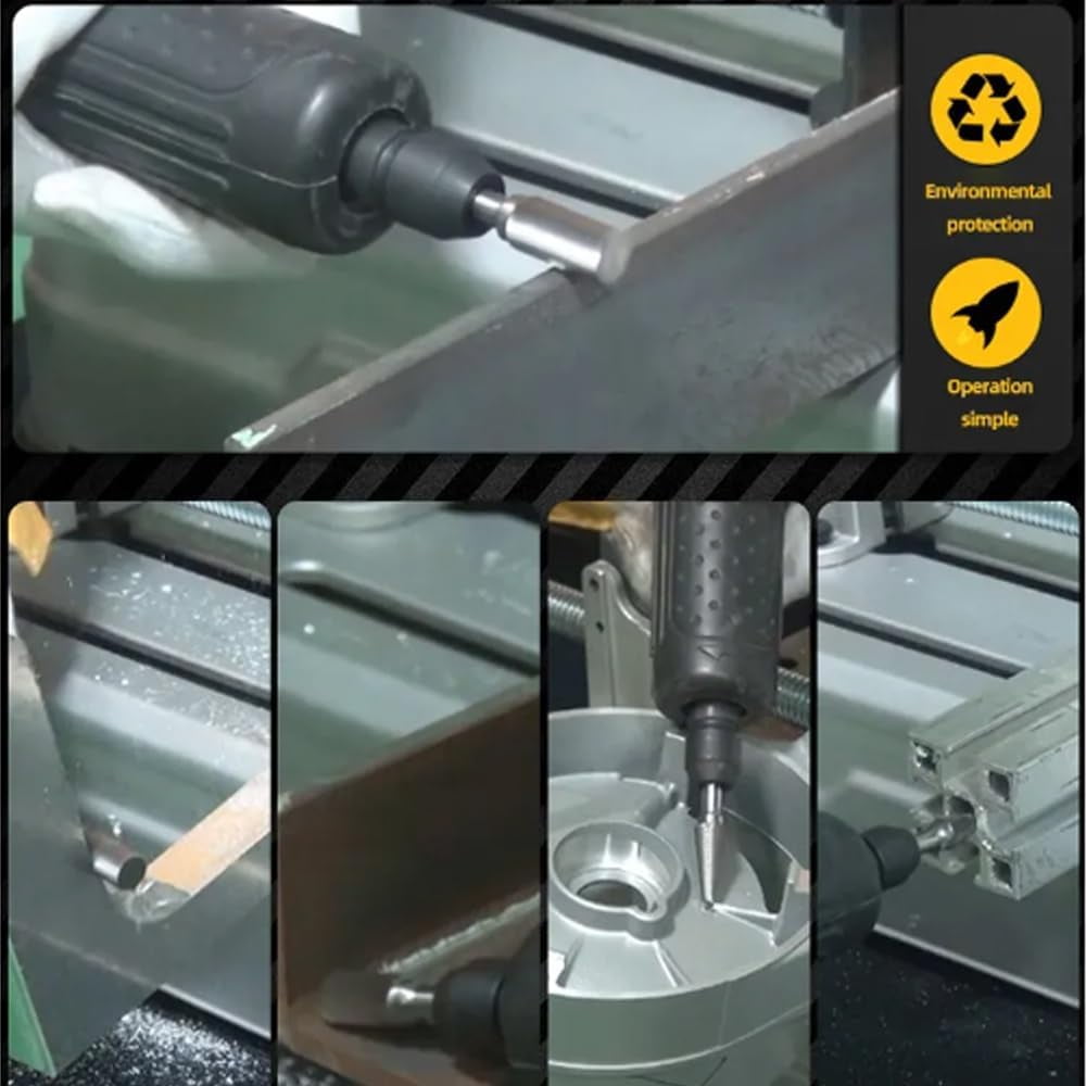Gamvdout Carbide Die Grinder Bits, High Speed Tungsten Burr Drill Bit Cylindrical File Carving Working Tools for Plastic Wood Metal Steel Grinding Engraving Polishing