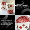 thumbnail image 2 of LEORX 40pcs Red Christmas Paper Plates and Disposable Cups for Parties and Gatherings, Sturdy Synthetic Material, 2 of 8