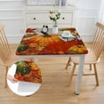 thumbnail image 2 of BANET Rectangle Fall Tablecloth Vintage Floral Table Cloth for Home Holiday Square Dining Kitchen white, 2 of 7