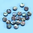 thumbnail image 3 of 20PCS 10MM Abalone Shell Jewelry Accessories for DIY Necklace Bracelet Hanging Pendant, 3 of 9