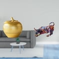 thumbnail image 2 of CoudarTitie Bull Sculpture Resin Bull Statue Fruit Sculpture Animal Figurine Table Ornament Handcrafted Painting Sculpture Suitable for Living Room Bedroom Study, 2 of 8