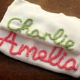thumbnail image 3 of Custom Name Baby Sweater，Personalized Baby Sweater,Embroidered Name Sweater,Baby Knit Sweater,Cotton Sweater For Newborn Boys And Girls,Baby Gift,size:12-18 Month, 3 of 5