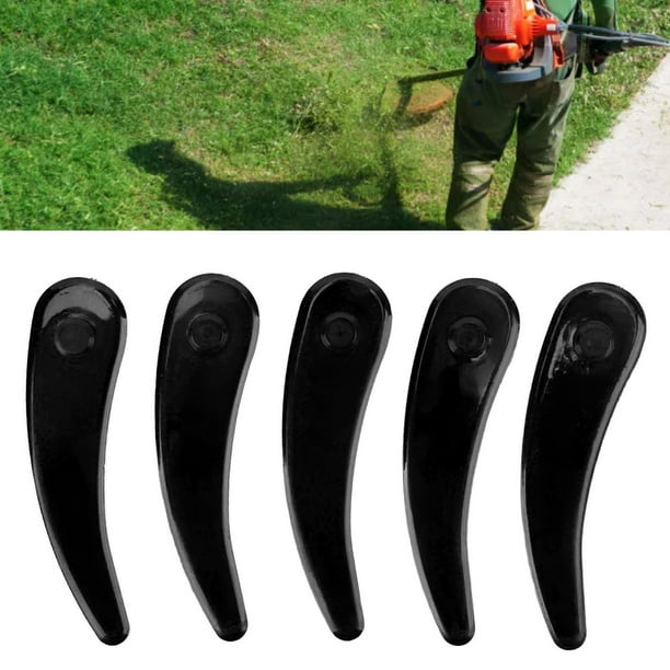 Flat Tooth Lawn Mower Plastic Blade 25Pcs Lawn Mower Plastic Plastic Blades Accessories Plastic Mower Blades Unbeatable Value Walmart