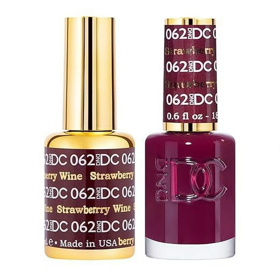DND DC GEL DUO 062 Strawberry Wine