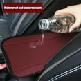 thumbnail image 5 of WZXPWT Waterproof Car Armrest Pad, Non-Slip Fiber Leather Console Cover for Most Vehicles, SUV/Sedan Interior Protector with Elastic Straps(Wine), 5 of 8
