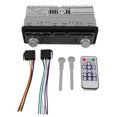 thumbnail image 2 of Car Stereo Receiver Single Din, 13 Stage Equalizer 30 Stations 87.5-108MHz Universal Remote Control Car Dash MP3 Player USB 12V  for FM Radio, 2 of 7