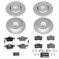 thumbnail image 2 of Power Stop Front and Rear Euro-Stop ECE-R90 Certified Brake Pad and Rotor Kit ESK7919, 2 of 3