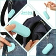 thumbnail image 5 of 4 Sets Cruise Ship Essentials,4 Set Silicone Straws with Case Reusable Silicone Portable Drinking Straw Set for Party Travel Cold or Hot with 4 Carry Case, 1 Cleaning Brushes (Classic Color), 5 of 5
