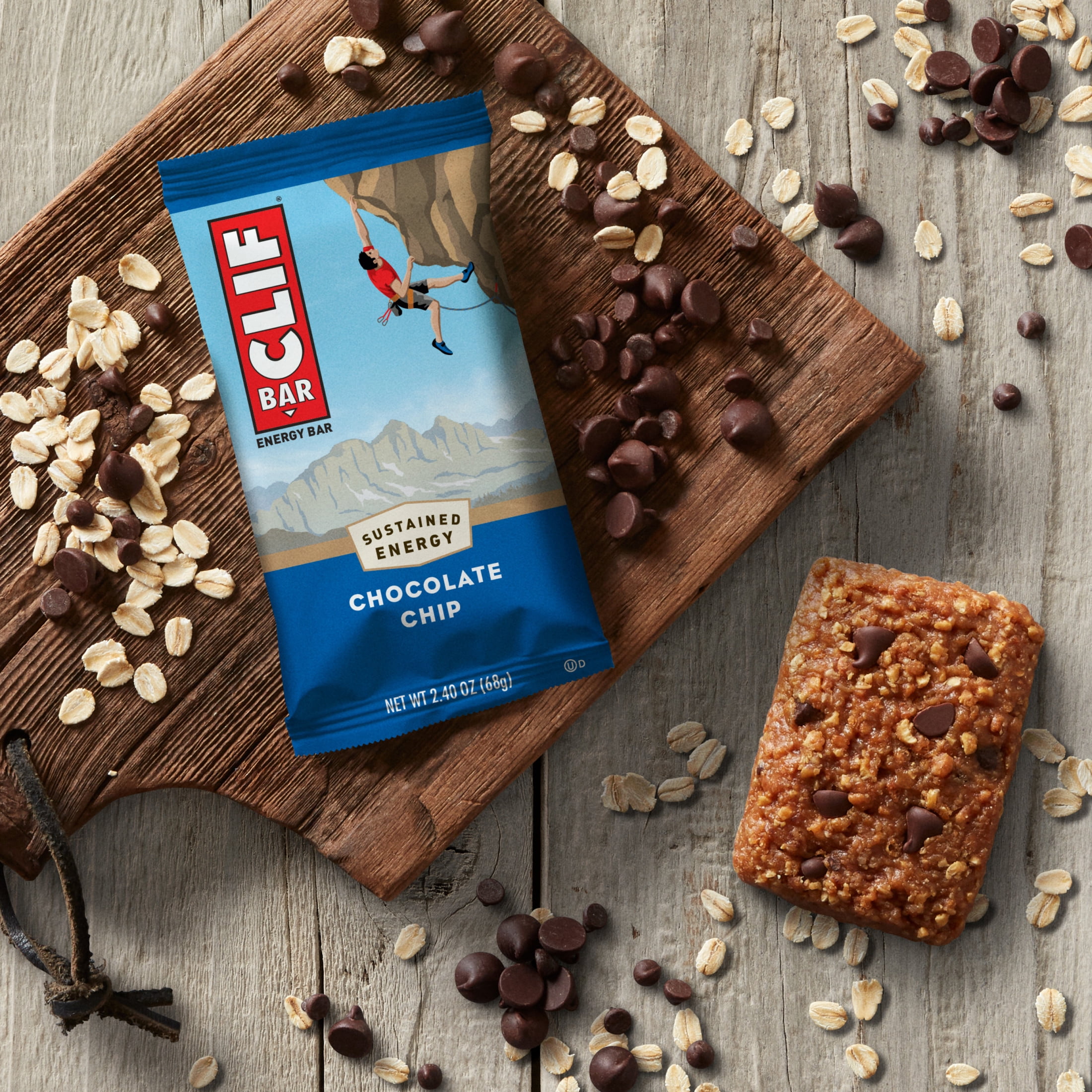 (9 pack) CLIF BAR Energy Protein Bars, Chocolate Chip, 5ct