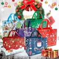 thumbnail image 2 of Set 4 Bolsas De Regalo De Navidad De Varios Diseños Con Asa Tela no Tejida, 2 of 3