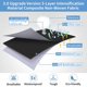 thumbnail image 3 of RV Juego de 4 Bolsas de Almacenamiento de Ropa, Bolsa de Almacenamiento Grande Debajo de la Cama de 60 * 40 * 35 cm, Gran Capacidad, Plegable, para Edredón, Almohada para Ropa, con Ventana y Asas Reforzadas Gris Sailing Electrónica, 3 of 5