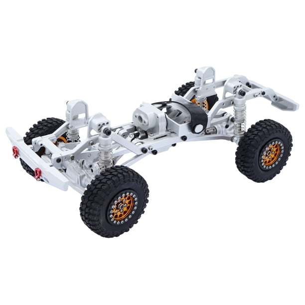 Marco de chasis Bewildely aleación de aluminio fuerte 1/18 Trx4m plata