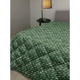 thumbnail image 2 of Chameleon Down Alternative Comforter, Exotic Camouflage Lizards Doodle Zoo Creatures Pastel Colors, Microfiber Quilt for All Season, 5 Sizes, Fern Green and Ivory, by Ambesonne, 2 of 3