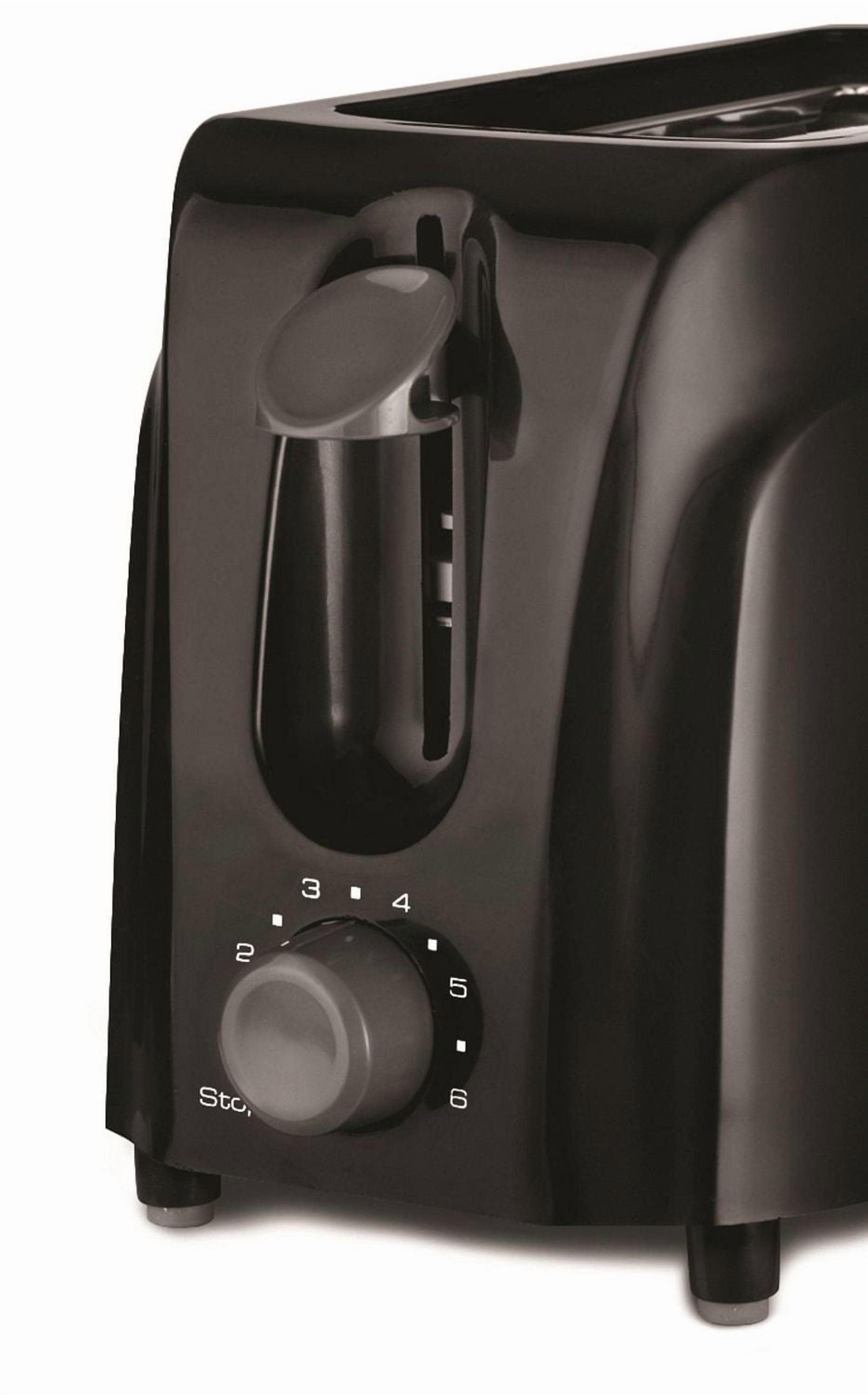 Brentwood Cool Touch 2-Slice Toaster, Black