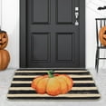 thumbnail image 5 of Halloween Door Mat Funny Pumpkin Welcome Mat for Fall Seasonal Home Decoration Indoor Outdoor Entrance Rug Non- Polyester Design, 5 of 5