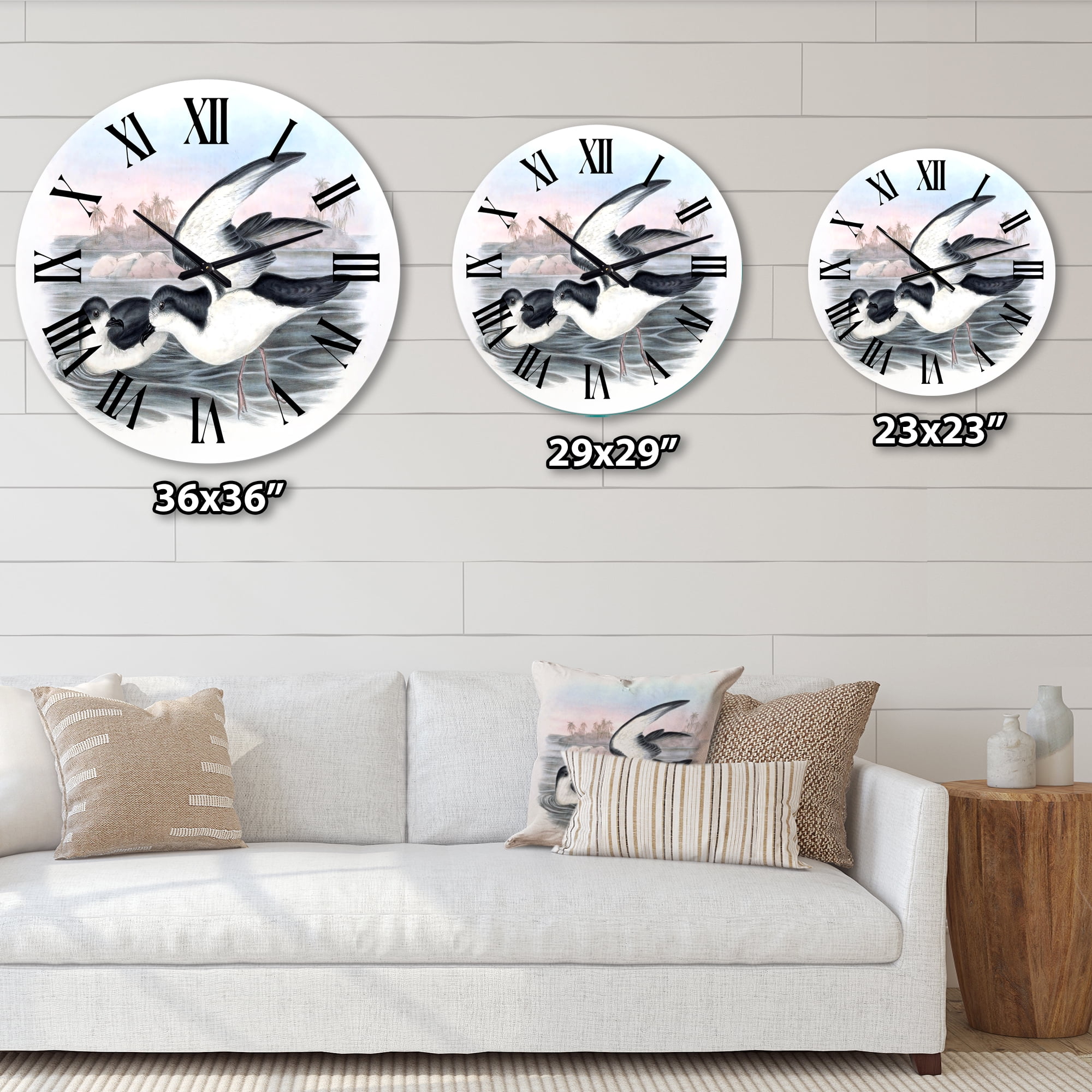Designart 1 in Traditional Wall Clock