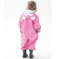 thumbnail image 7 of Zanarzt Kids Rain Outfit Toddler Raincoat Kids Boys Girls One Piece Hoodie Windproof Coverall Baby Rain Jackets Pink,M, 7 of 7